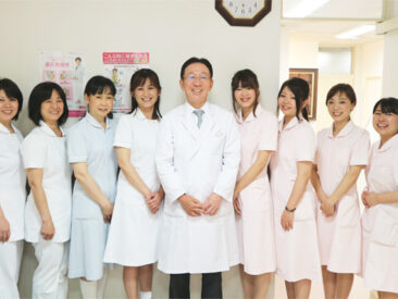 山本院長と女性スタッフ